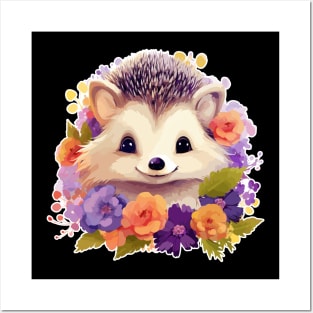 Cute hedgehog Posters and Art